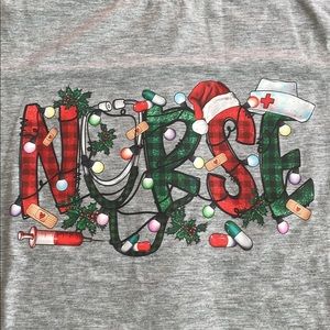 Christmas Nurse T-shirt